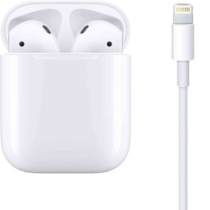 Apple AirPods with Charging Case 2nd Generation MV7N2AM/A - With Cleaning Cloth and USB Power Adapter Renewed - Reconditioned Apple