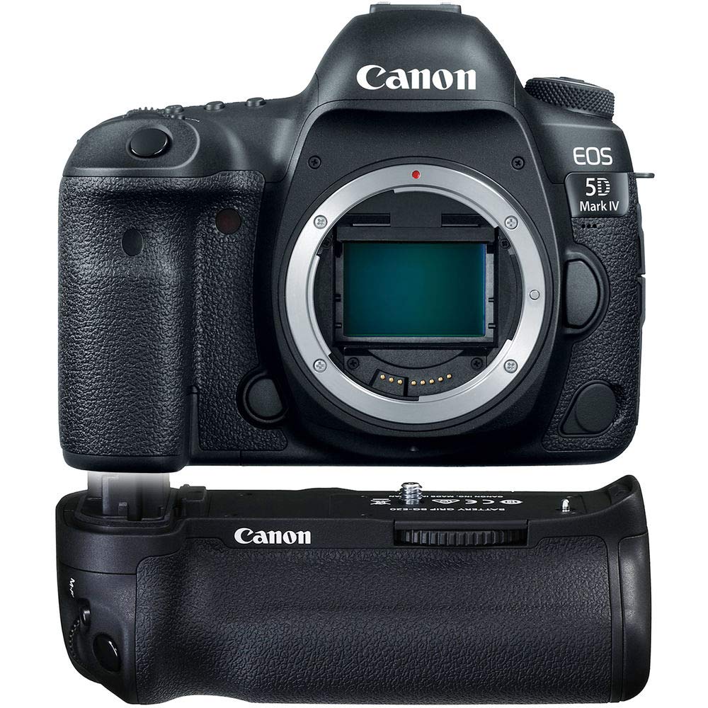 Canon EOS 5D Mark IV DSLR Camera (Body Only) (International Model) with Extra Accessory Bundle