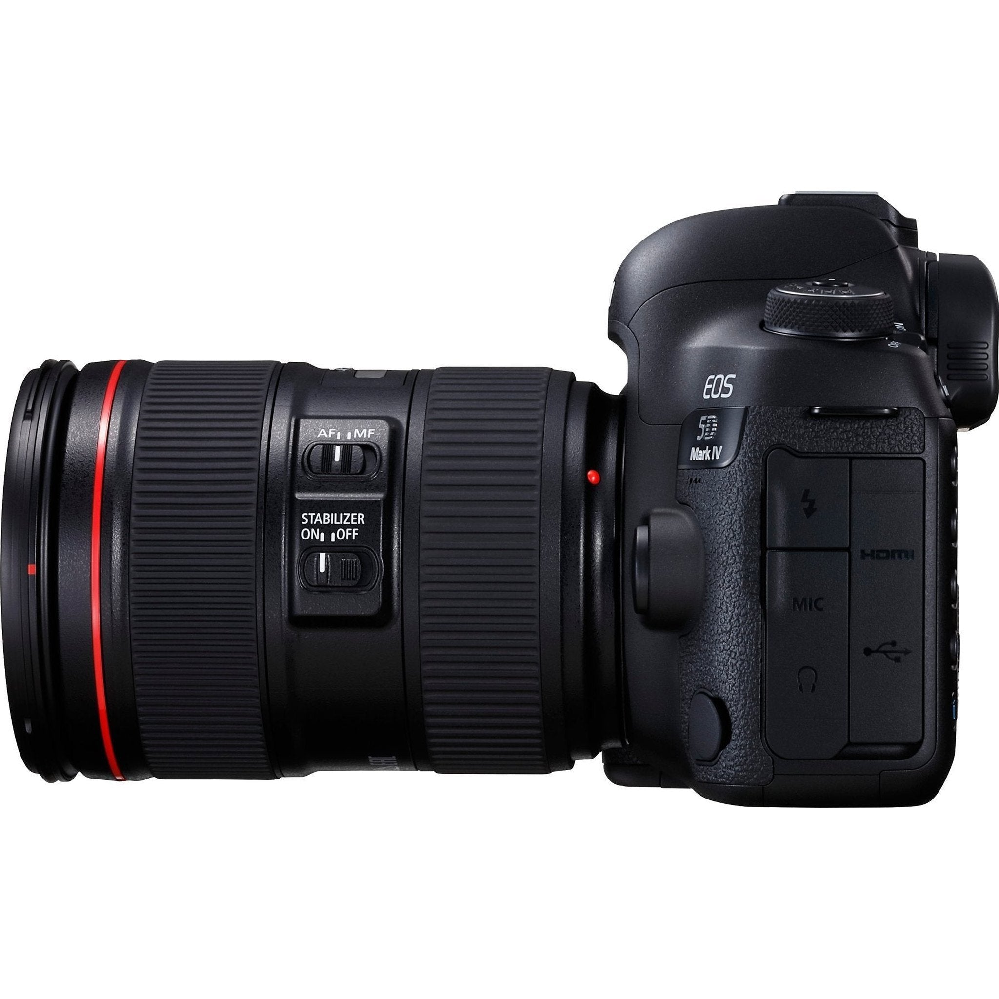 Canon EOS 5D Mark IV Full Frame Digital SLR Camera with EF 24-105mm f/4L is II USM Lens Kit - Reconditioned Canon