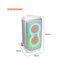JBL PartyBox Stage 320 - Portable Party Speaker White