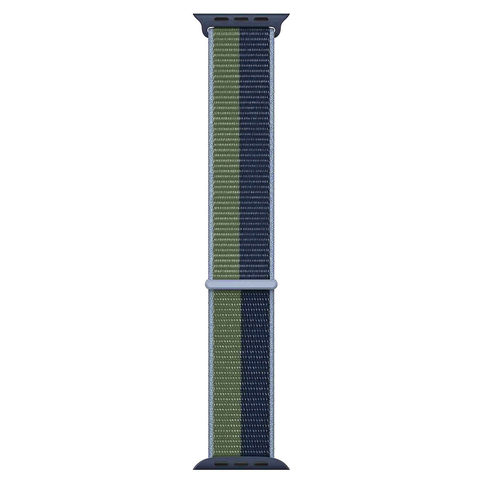 Apple Watch Band - Sport Loop 41mm - Abyss Blue/Moss Green - Regular Apple