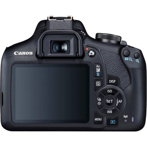 Canon EOS 2000D Rebel T7 DSLR Camera + 18-55mm III Kit International Model