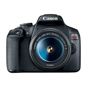 Canon EOS Rebel T7 DSLR Camera EF-S 18-55mm f/3.5-5.6 is II Lens Kit, 24.1 Megapixel CMOS APS-C Sensor, Full HD Videos, Built-in Wi-Fi, Beginner Photographers, Digital Camera, Black