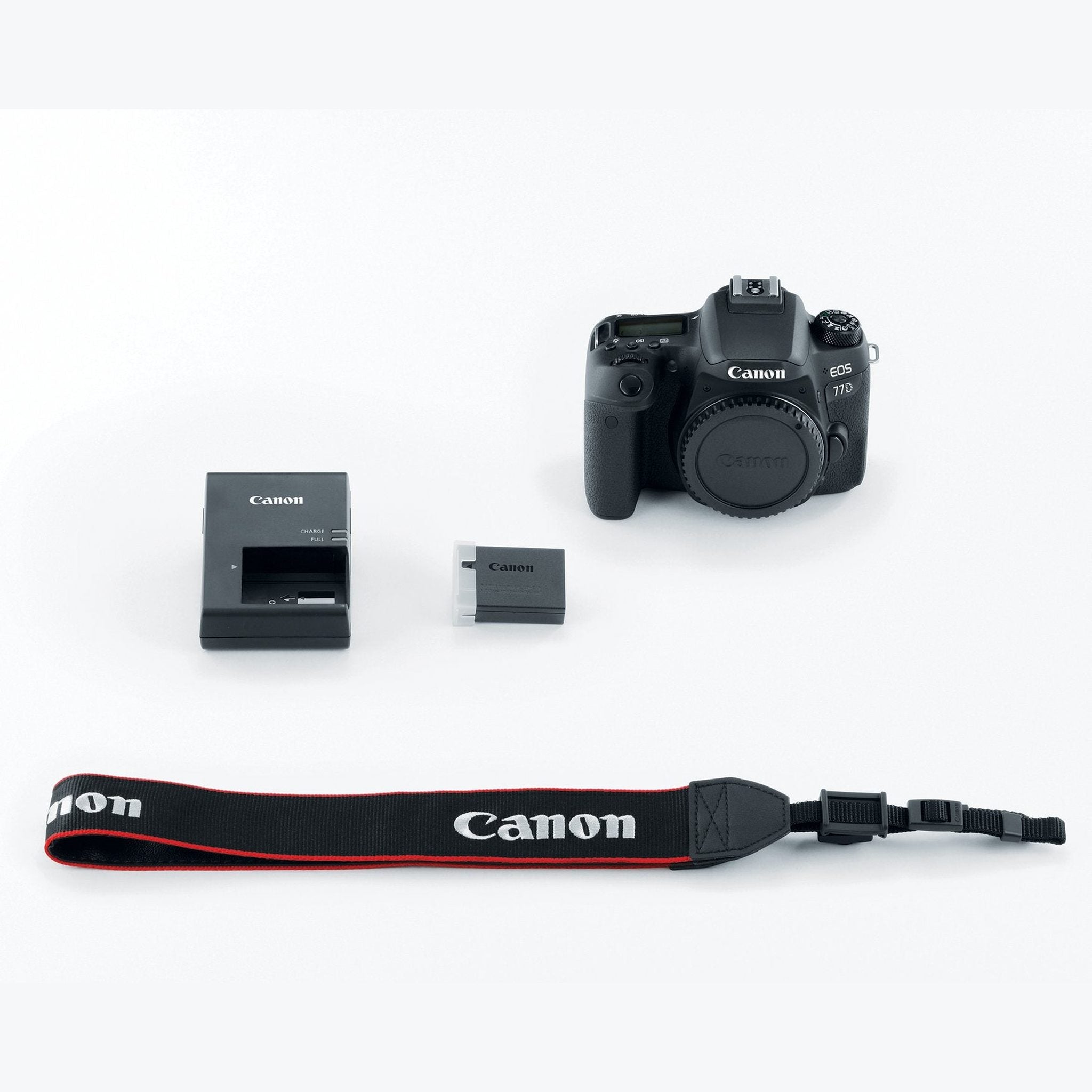Canon EOS 77D 24.2 MP Digital SLR Camera - Black Body Only - Used Canon