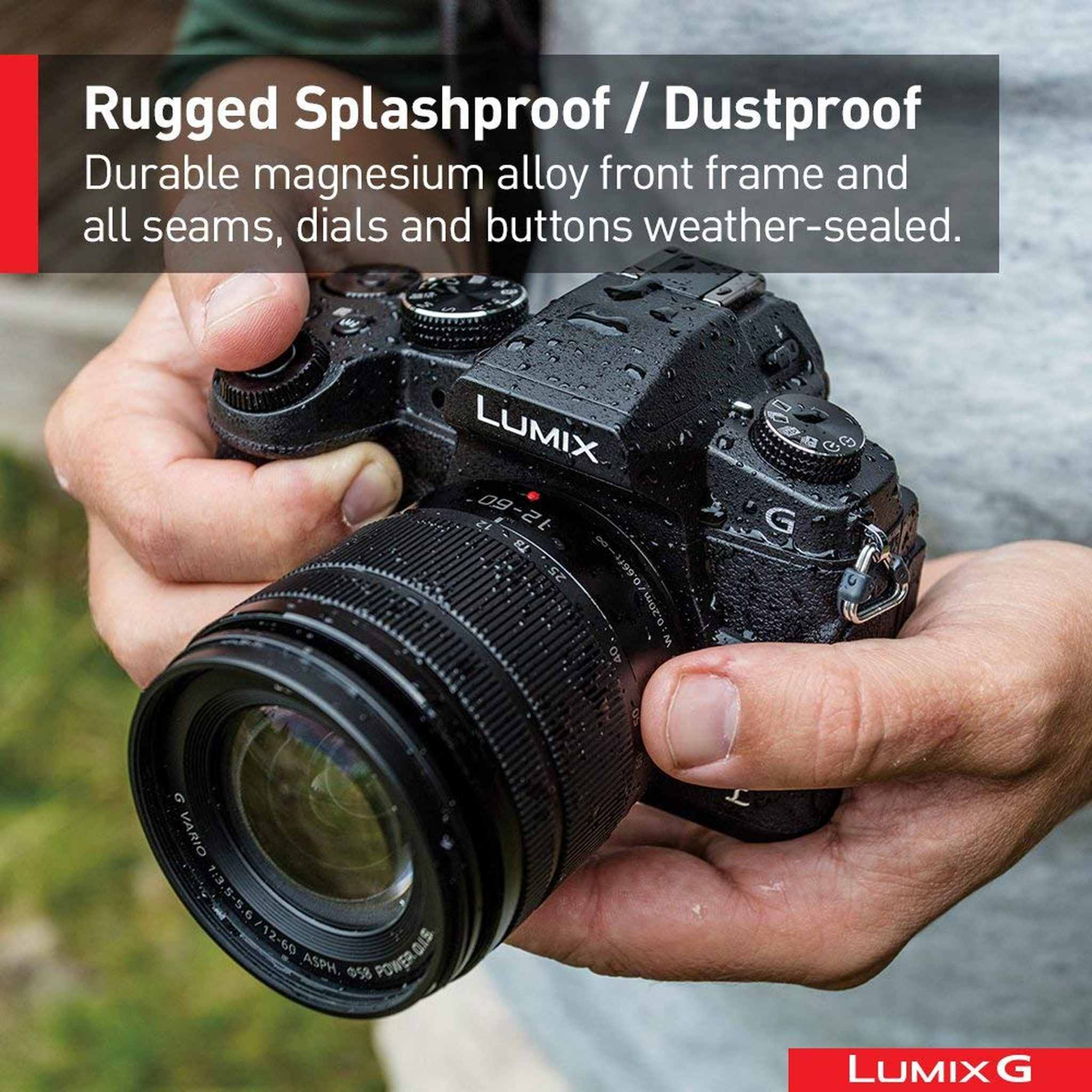 PANASONIC LUMIX G85 4K Mirrorless Camera, with 12-60mm Power O.I.S. Lens, Dual I.S. 2.0, 16 Megapixels, 3 Inch Touch LCD - Reconditioned Panasonic