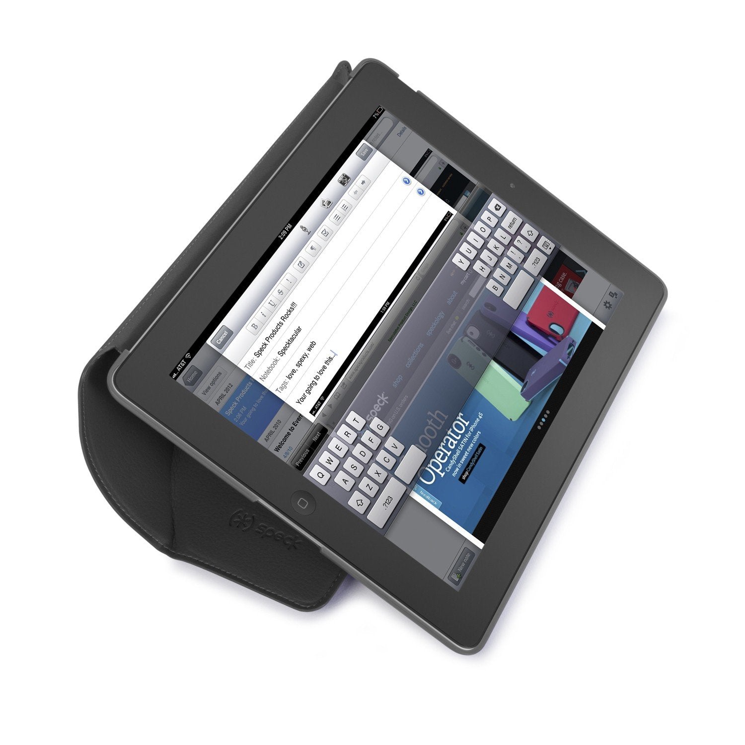 Speck Products MagFolio Lounge Protective Case for iPad 3/4 - Black