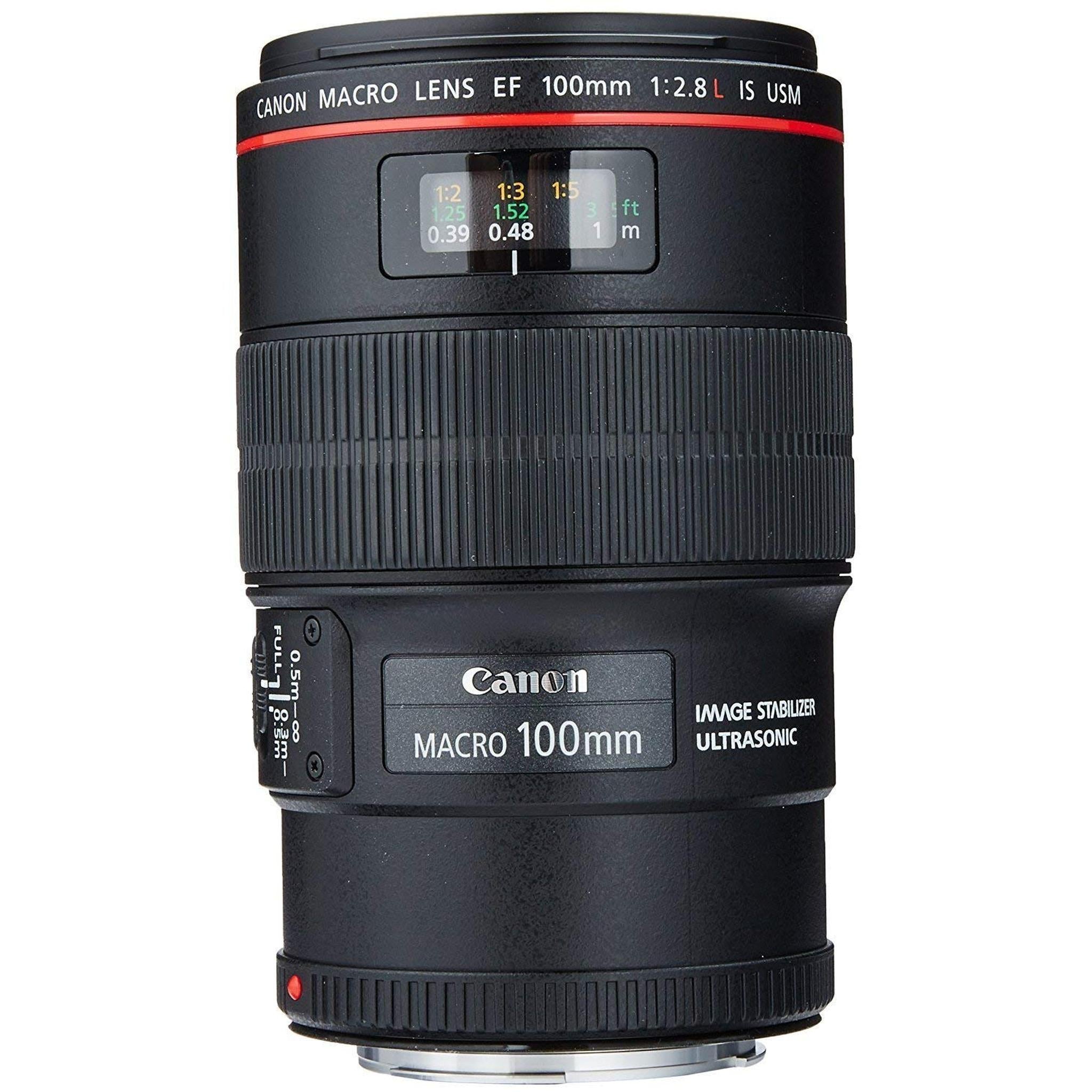 Canon EF 100mm f/2.8L is USM Macro Lens for Canon Digital SLR Cameras Canon