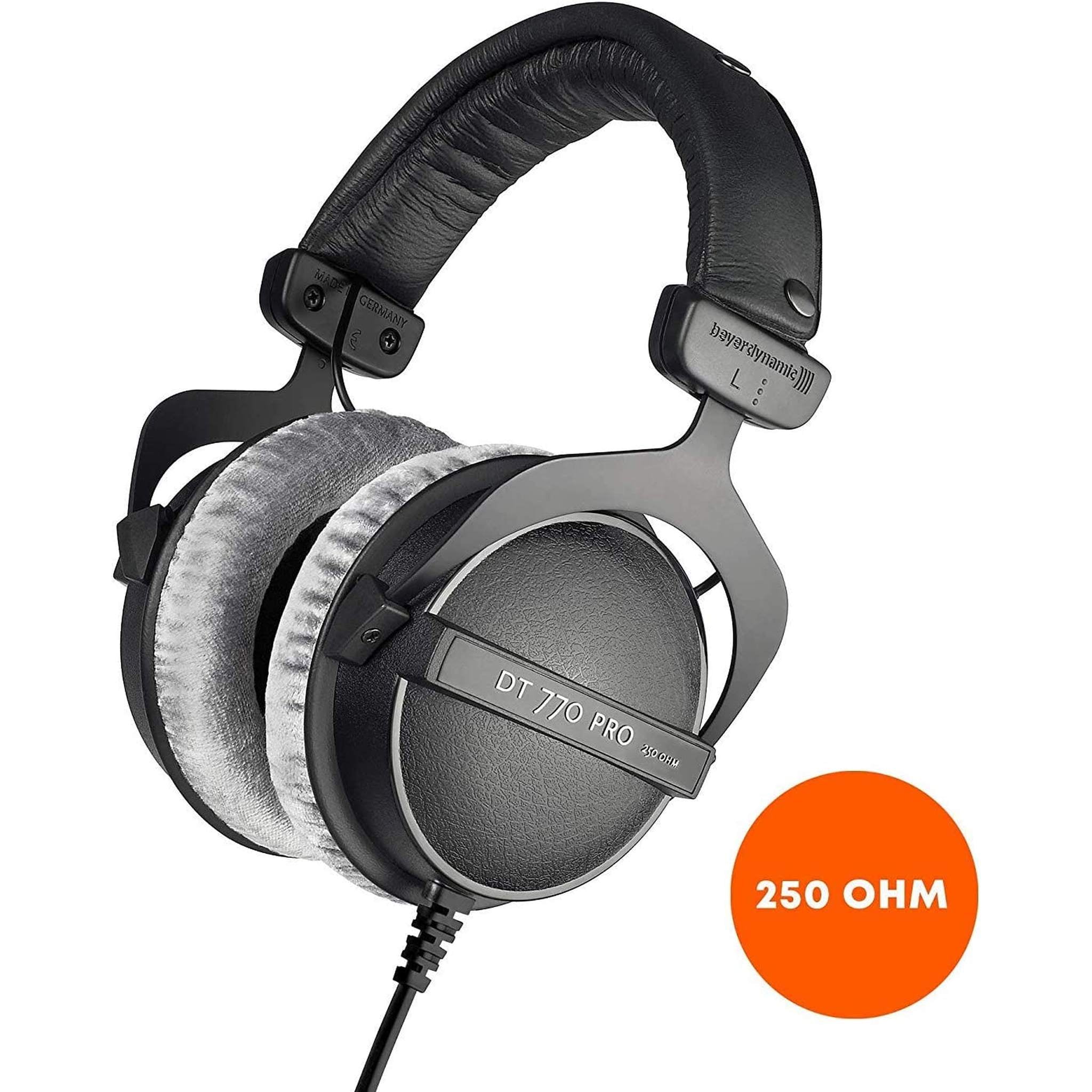 Beyerdynamic DT 770 Pro Headphones Bundle w/ Splitter