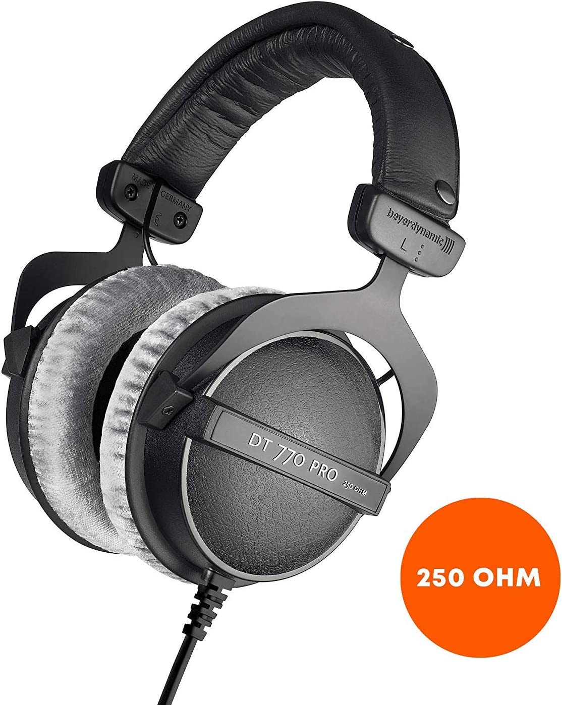 Beyerdynamic DT 770 Pro Headphones with Splitter and Extension Cable -