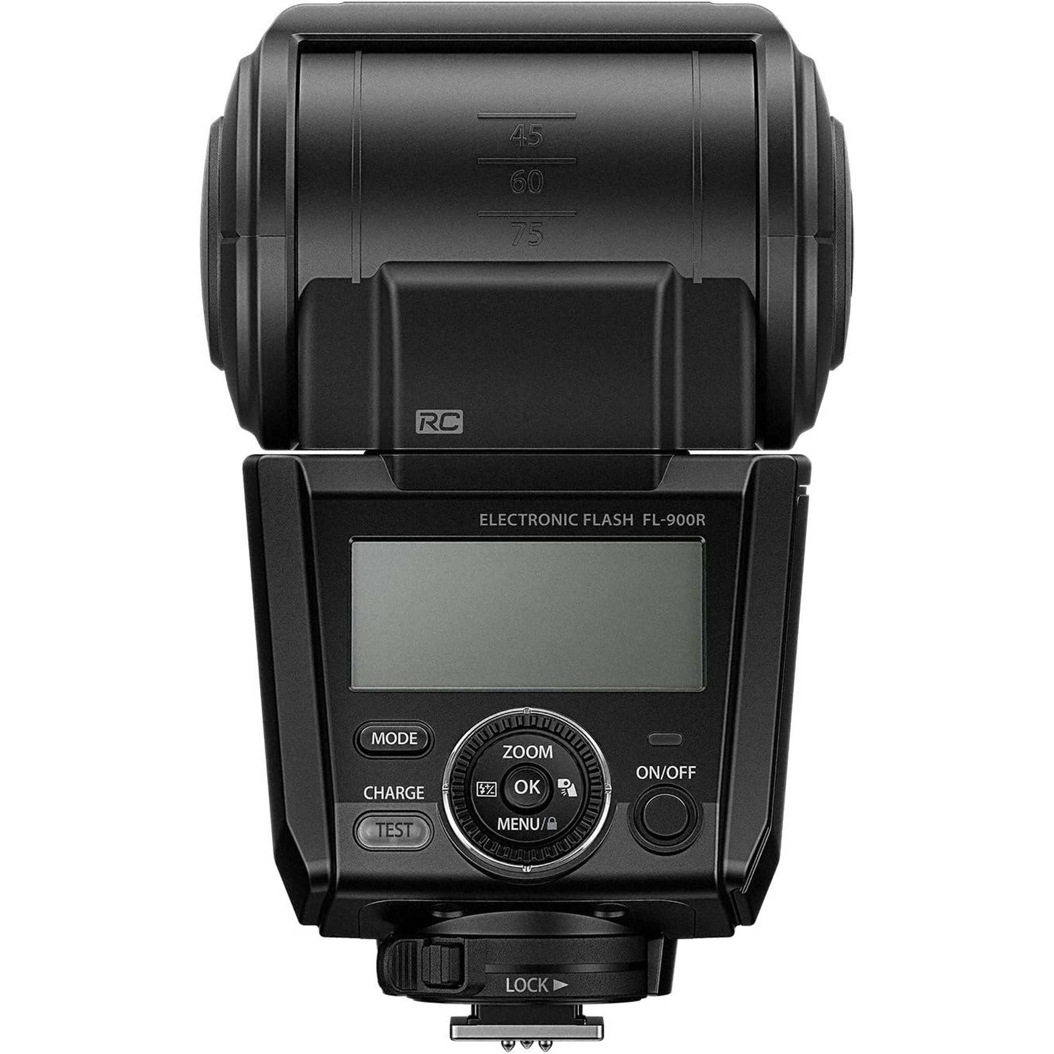 Olympus FL-900R - Hot-shoe clip-on flash - 58 m - for Olympus PEN-F, OM-D E-M1, E-M10, E-M5, PEN E-P5, E-PL6, E-PL7, E-PL8, E-PL9, E-PM1, E-PM2 Olympus