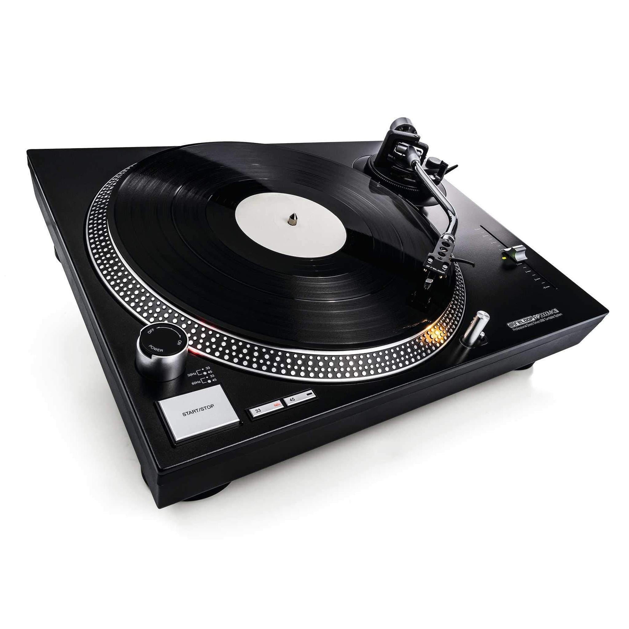 Reloop RP-2000 MK2 Professional Direct Drive USB Turntable System Reloop