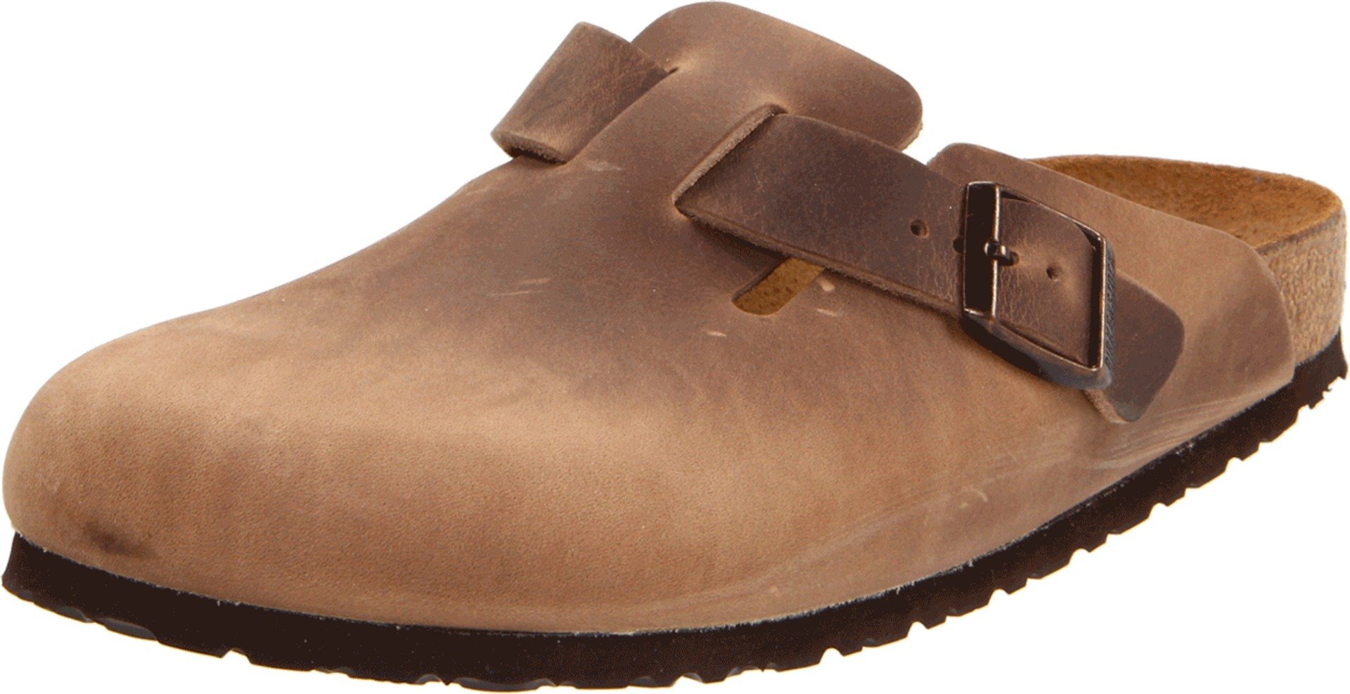 Birkenstock Boston Classic Arch Clog,Tobacco Brown Leather,36 M EU