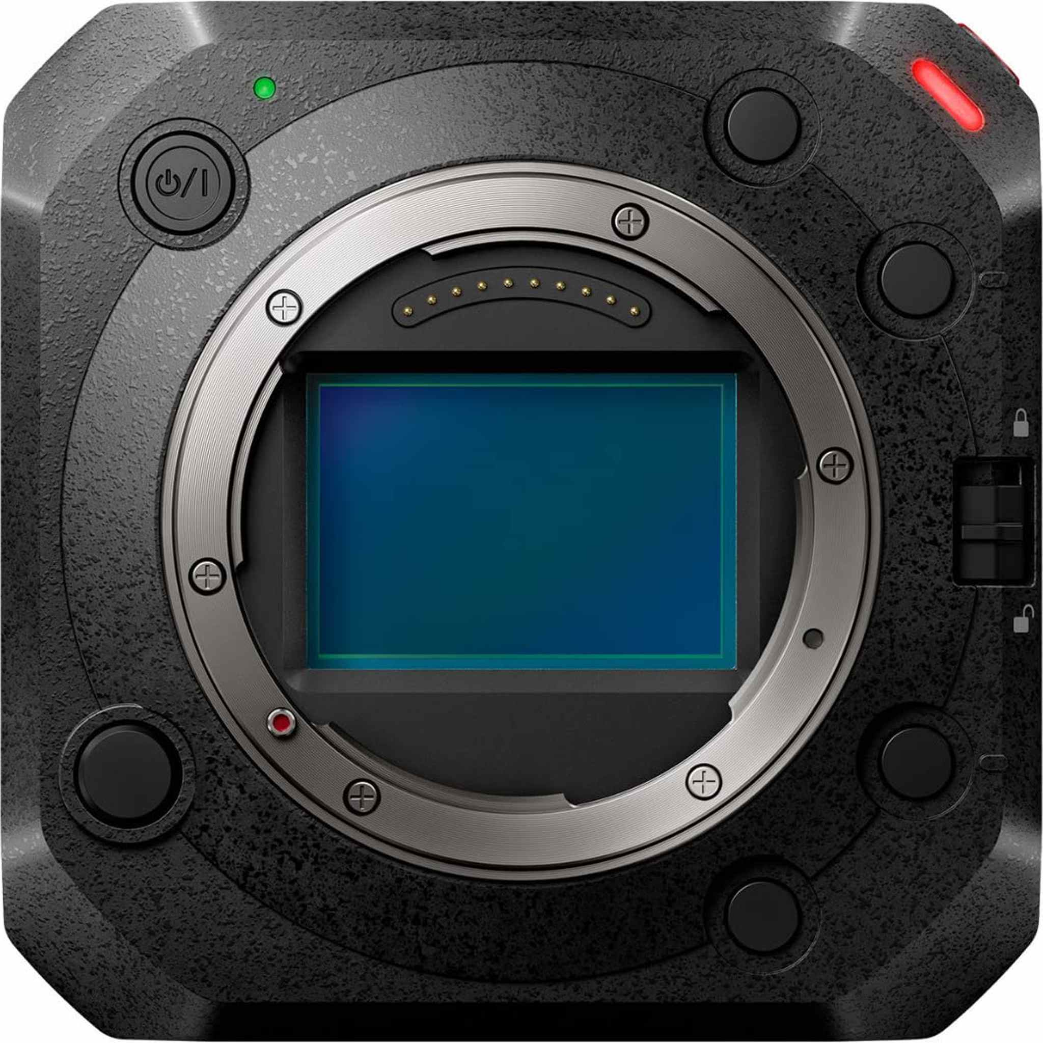 Panasonic LUMIX BS1H Full-Frame Box-Style Live & Cinema Camera, Compact Body with 6K 24p / 5.9K 30p 10-bit Unlimited Video Recording, Multicam Control DC-BS1H Panasonic