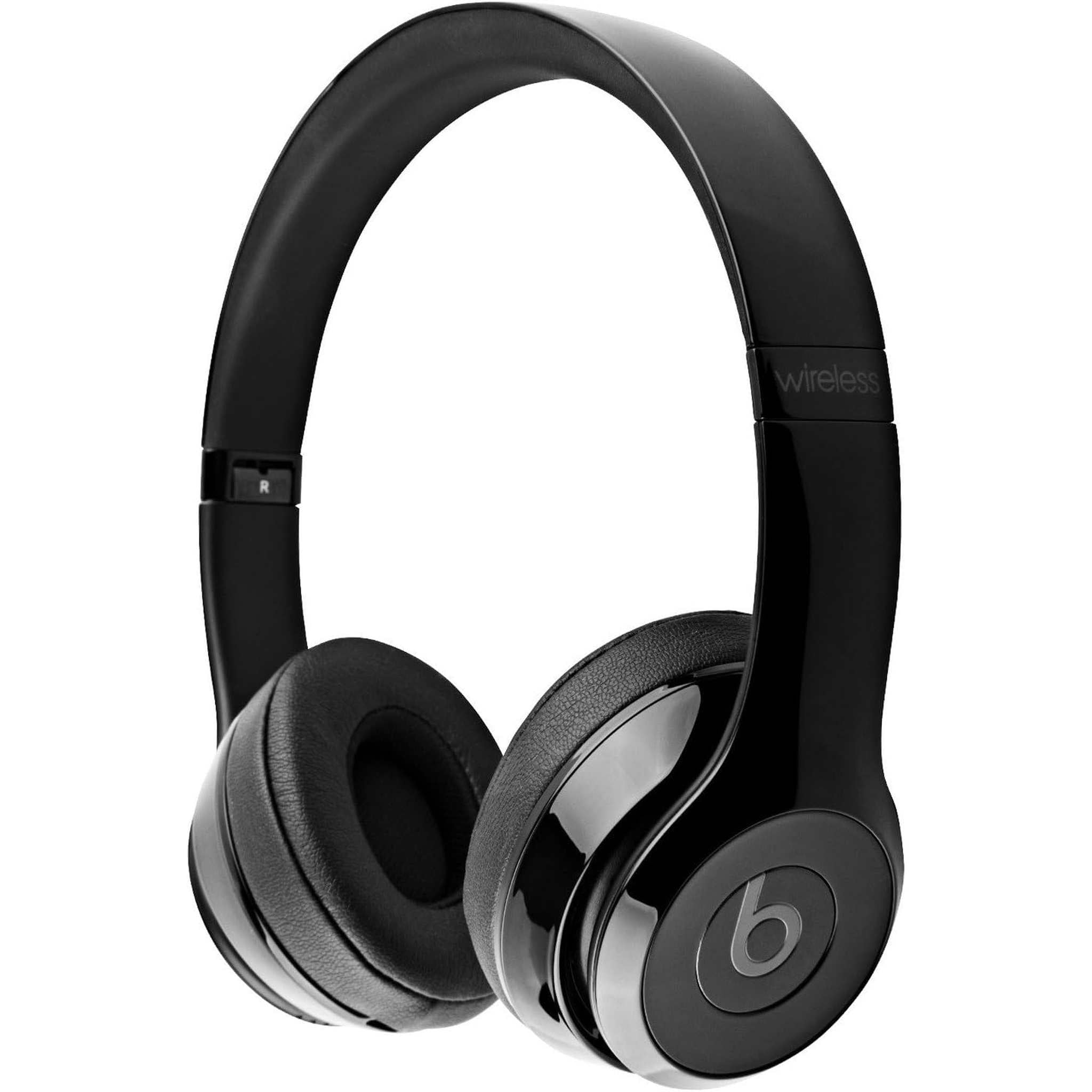 Beats by Dre - Beats Solo3 Wireless On-Ear Headphones - Gloss Black Base Bundle