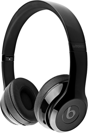 Beats by Dre - Beats Solo3 Wireless On-Ear Headphones - Gloss Black Base Bundle