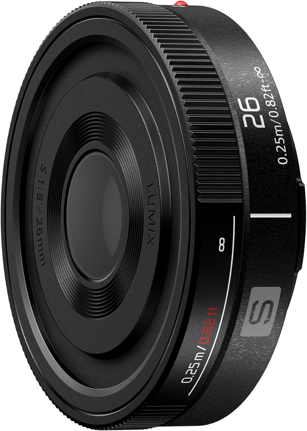 Panasonic LUMIX Full Frame Camera Lens, S 26mm F8 - S-R26