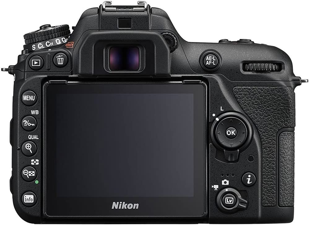 Nikon D7500 20.9MP DX-Format Ultra HD DSLR Digital Camera Body Only - Black