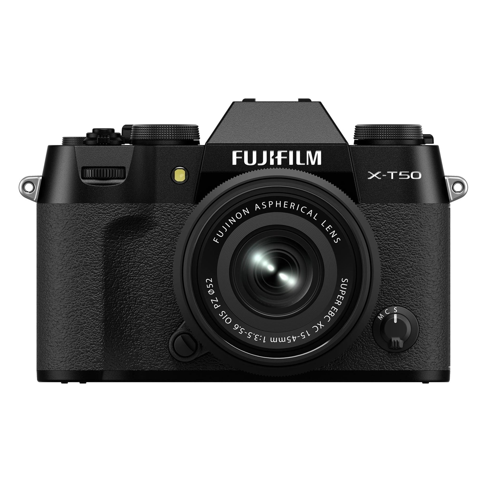 Fujifilm X-T50 Mirrorless Digital Camera XC15-45mmF3.5-5.6 OIS PZ Lens Kit - Black