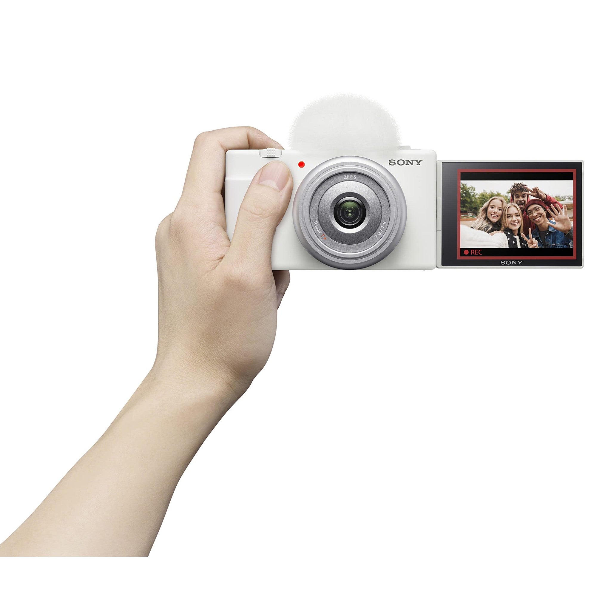 Sony ZV-1F Vlog Camera for Content Creators and Vloggers White - Used Sony