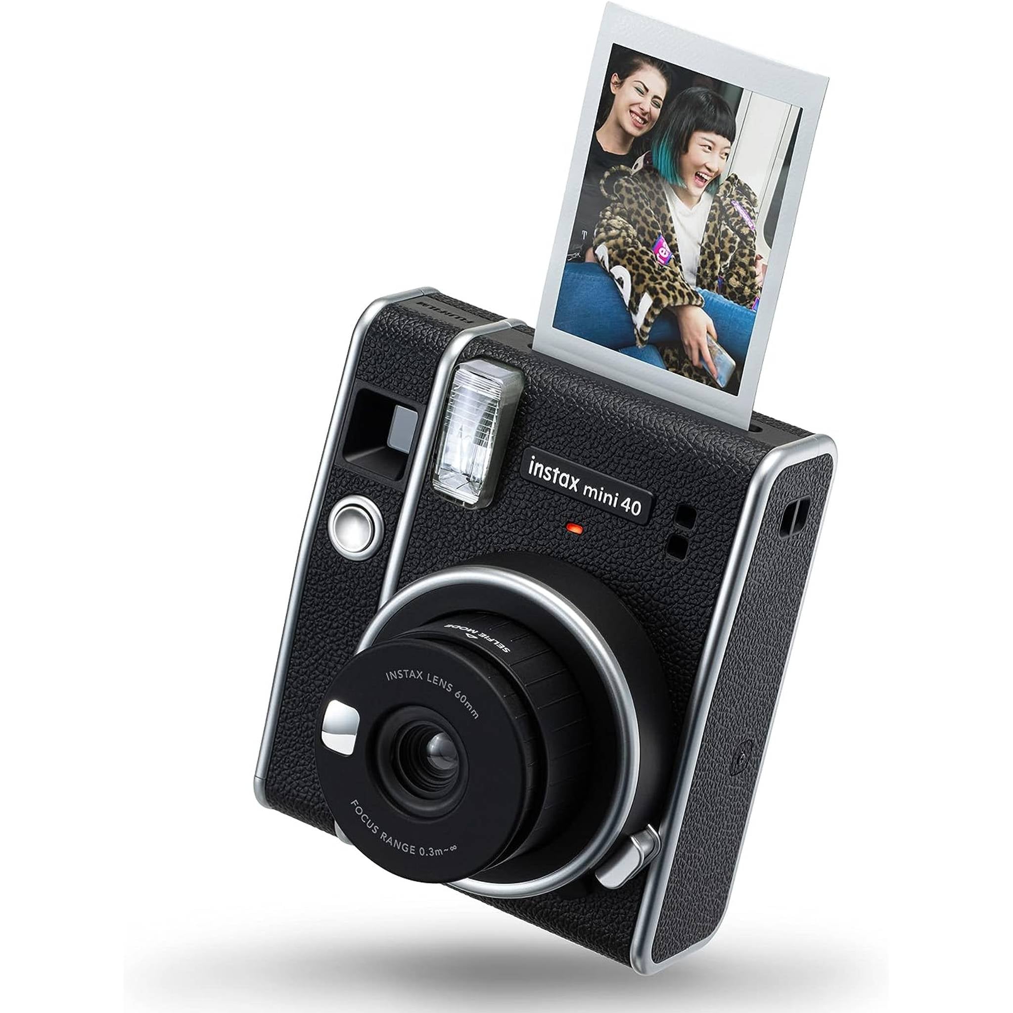 Fujifilm Instax Mini 40 Instant Camera - Black