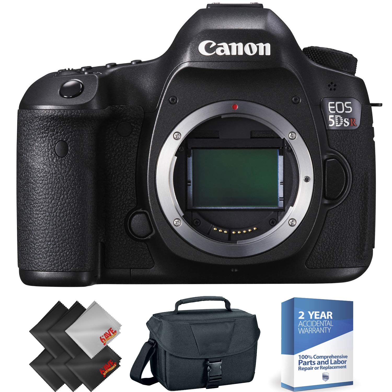Canon EOS 5DS R DSLR Camera Body Only + 2 Year Accidental Warranty