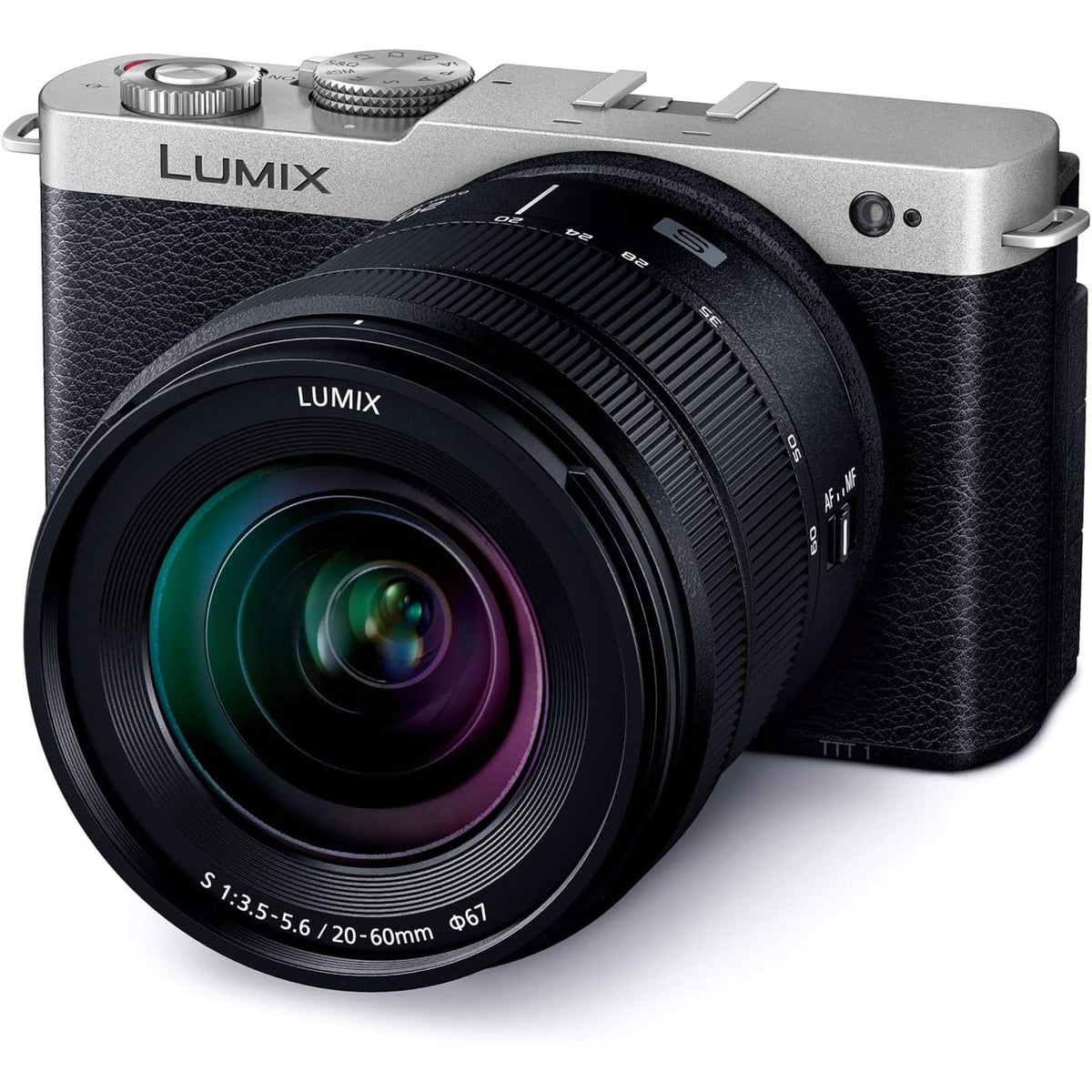 LUMIX S9 Full Frame Camera with 20-60mm F3.5-5.6 L Mount Lens, Compact Mirrorless Camera for Content Creators with Real Time LUT, Open Gate and Easy Sharing of Photos & Video - DC-S9S sILVER