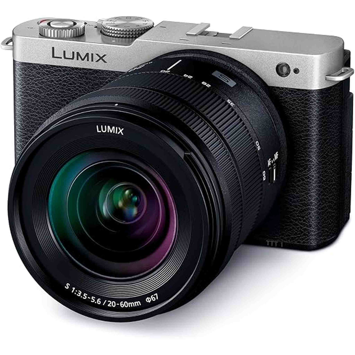 LUMIX S9 Full Frame Camera with 20-60mm F3.5-5.6 L Mount Lens, Compact Mirrorless Camera for Content Creators with Real Time LUT, Open Gate and Easy Sharing of Photos & Video - DC-S9S sILVER