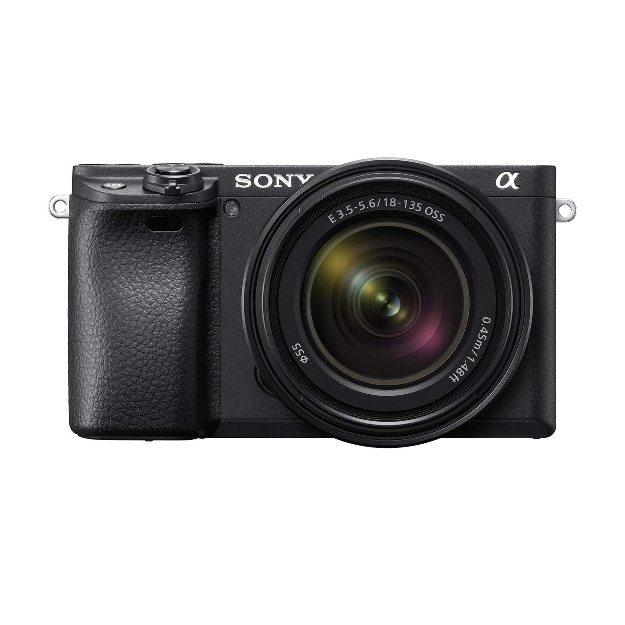 Sony Alpha a6400 Mirrorless Camera & 18-135mm Lens - E Mount Compatible Cameras - ILCE-6400M/B - Reconditioned Sony