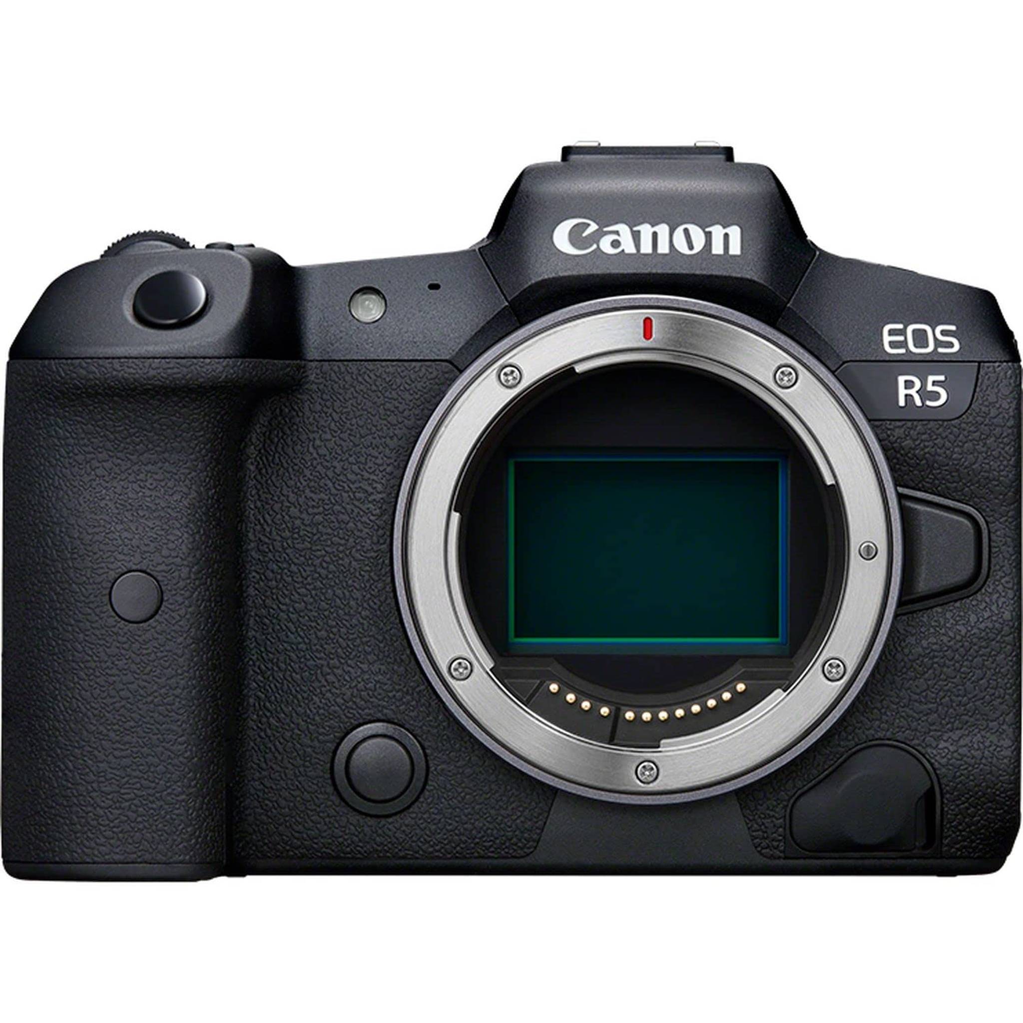 Canon EOS R5 Mirrorless Camera Body Only , Full-Frame Hybrid Camera, 8K Video, 45 Megapixel CMOS Sensor, DIGIC X Image Processor, Up to 12 FPS, RF Mount, Black