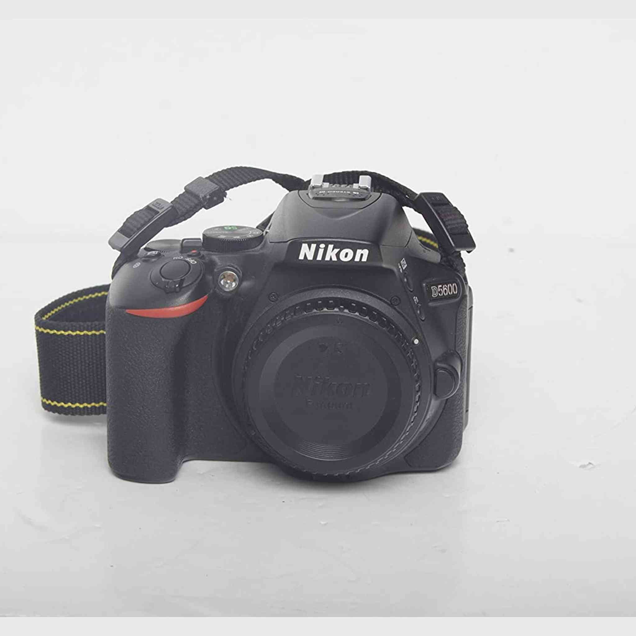 Nikon D5600 24.2MP DX-Format DSLR Digital Camera 1575 Body Only - Black Nikon