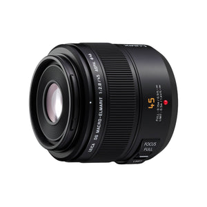 PANASONIC LUMIX G LEICA DG MACRO-ELMAR LENS, 45MM, F2.8 ASPH., PROFESSIONAL MIRRORLESS MICRO FOUR THIRDS, MEGA OPTICAL I - Used Panasonic