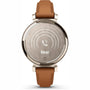 Garmin Lily 2, Small and Stylish Smartwatch, Hidden Display, Patterned Lens, Up to 5 Days Battery Life, Tan
