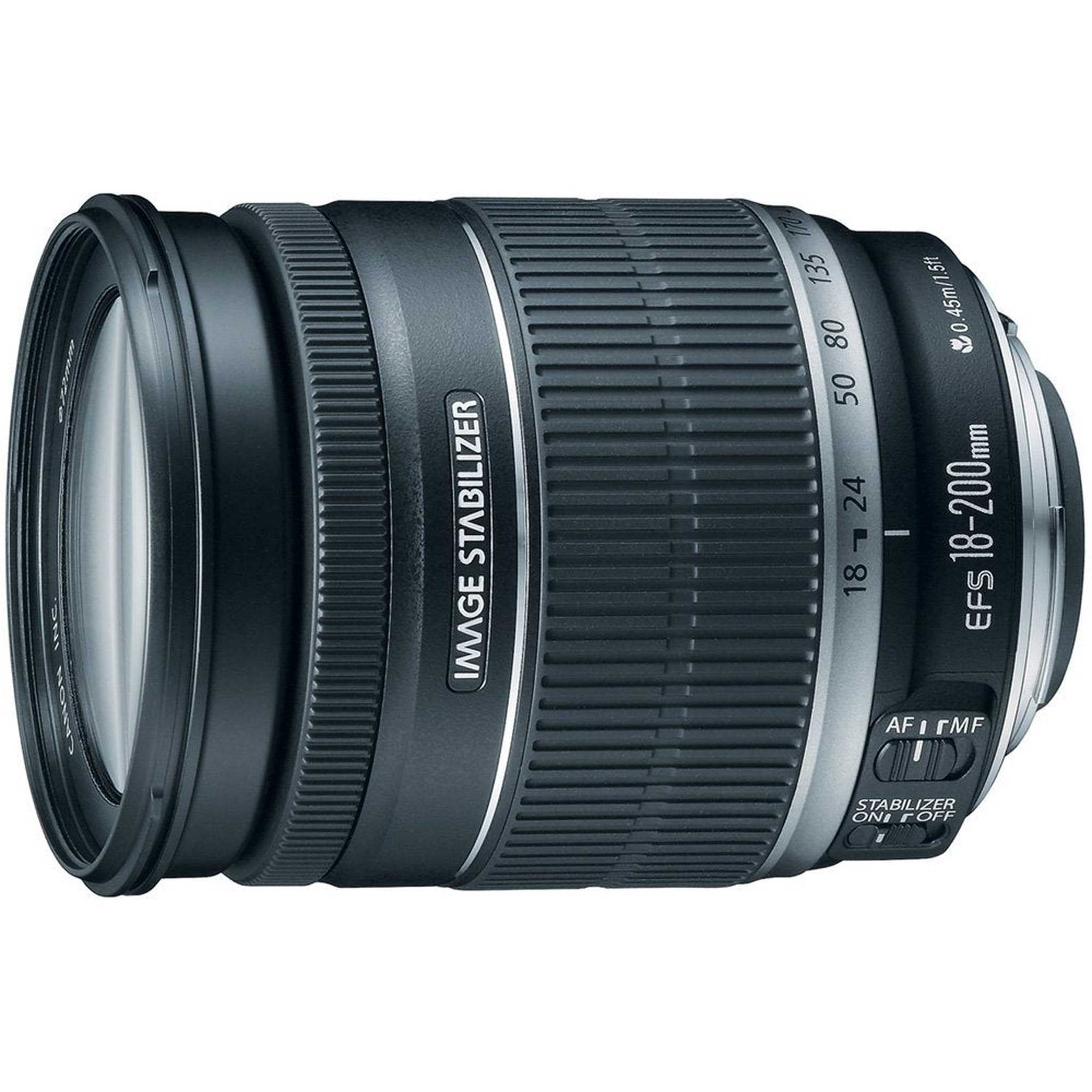 Canon EF-S 18-200mm f/3.5-5.6 is Standard Zoom Lens for Canon DSLR Cameras