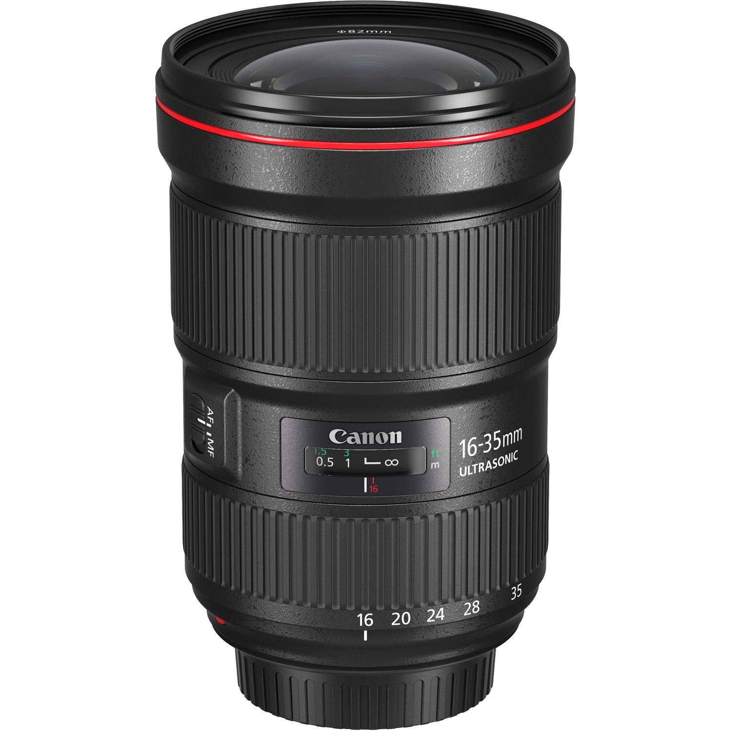 Canon EF 16-35mm f/2.8L III USM Lens International Version No Warranty + Tiffen 82mm Enhancing Filter + 4 Piece Close-