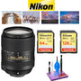 Nikon AF-S DX VR Nikkor 18-300MM Lens with Memory Card Extreme Bundle