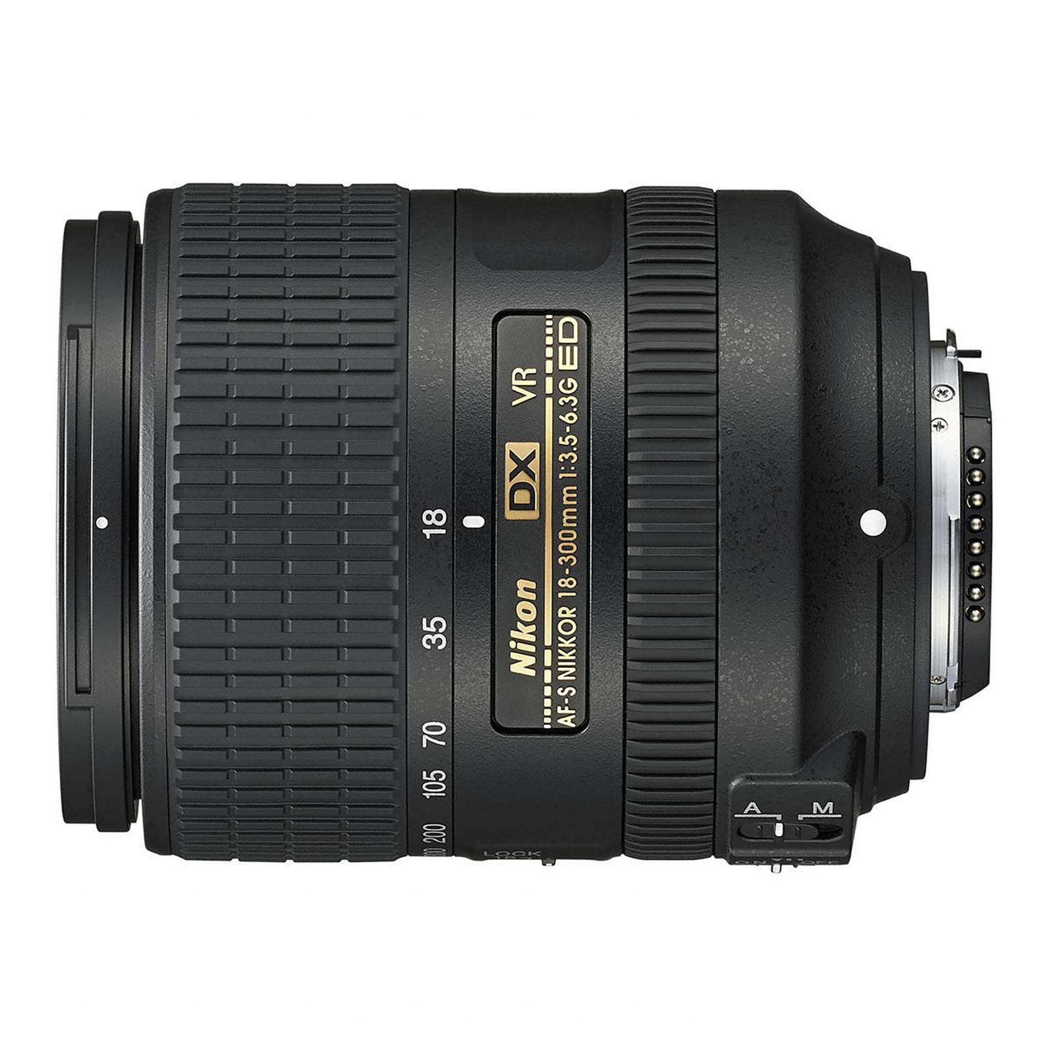 Nikon AF-S DX NIKKOR 18-300mm f/3.5-6.3G ED Vibration Reduction Zoom Lens with Auto Focus for Nikon DSLR Cameras - Used Nikon