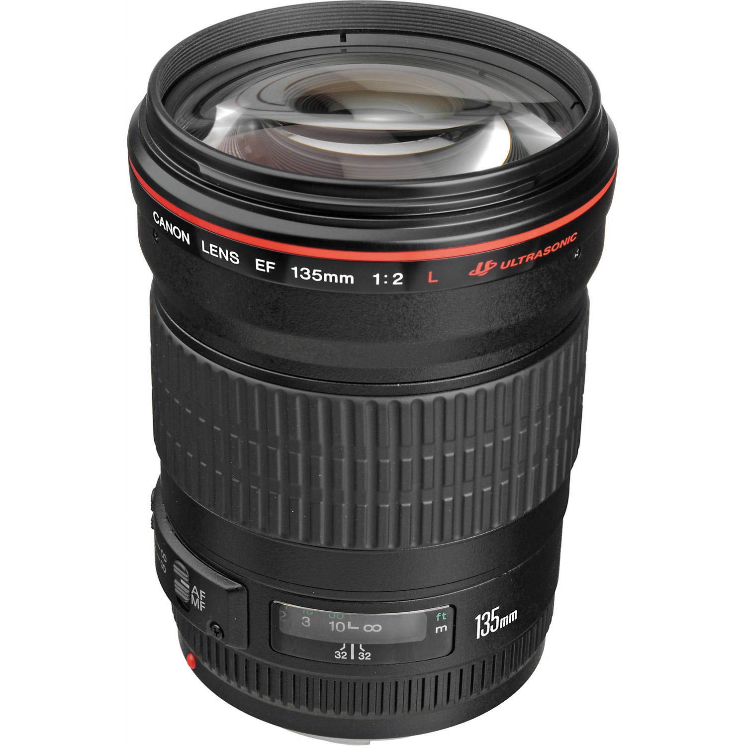 Canon EF 135mm f/2L USM Lens (Intl Model) with Filter Kit, Lens Case, Tripod and Cleaning Kit