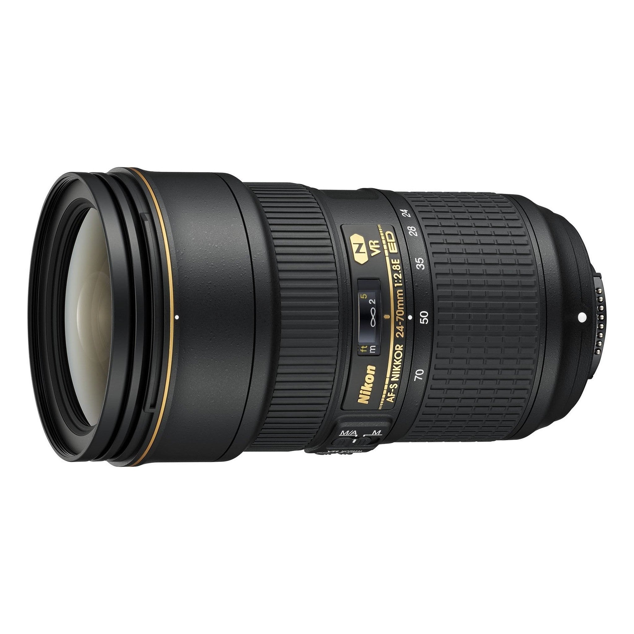 Nikon AF-S FX NIKKOR 24-70mm f/2.8E ED Vibration Reduction Zoom Lens with Auto Focus for Nikon DSLR Cameras - Used Nikon