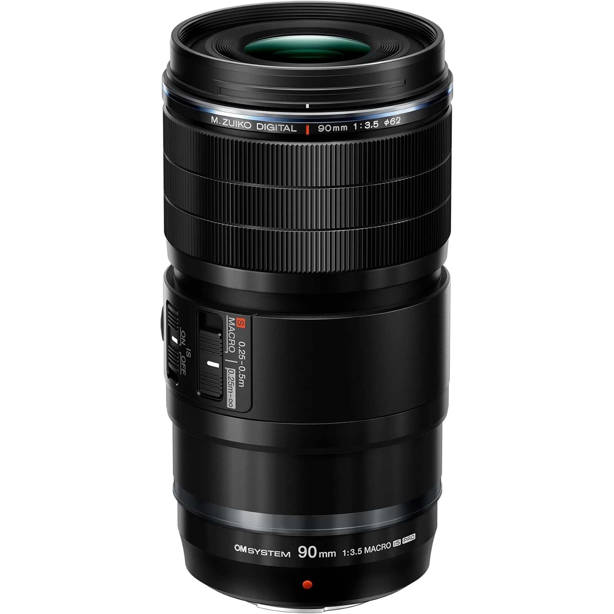 OM Digital Solutions OM System M.Zuiko Digital ED 90mm F3.5 Macro is PRO for Micro Four Thirds System Camera Olympus