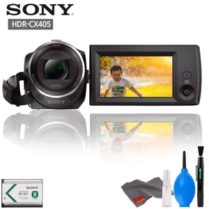 Sony HDR-CX405 HD Handycam with Cleaning Kit