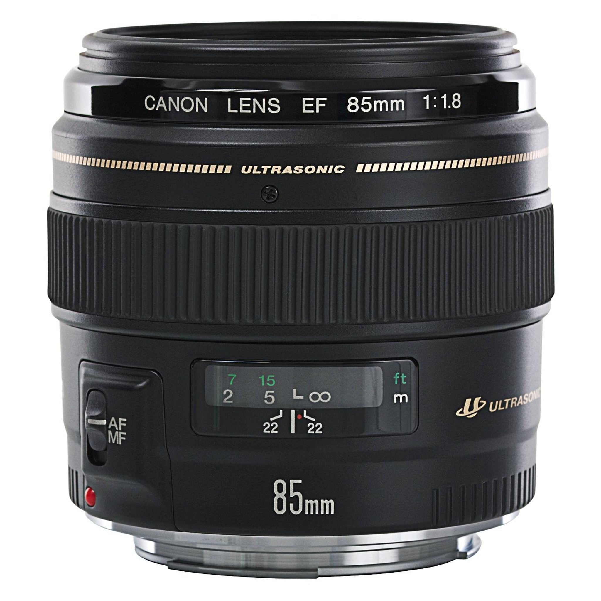Canon EF 85mm f/1.8 USM Medium Telephoto Lens for Canon SLR Cameras - Fixed - Used Canon