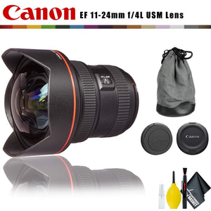 Canon EF 11-24mm f/4L USM Lens Intl Model with Cleaning Kit