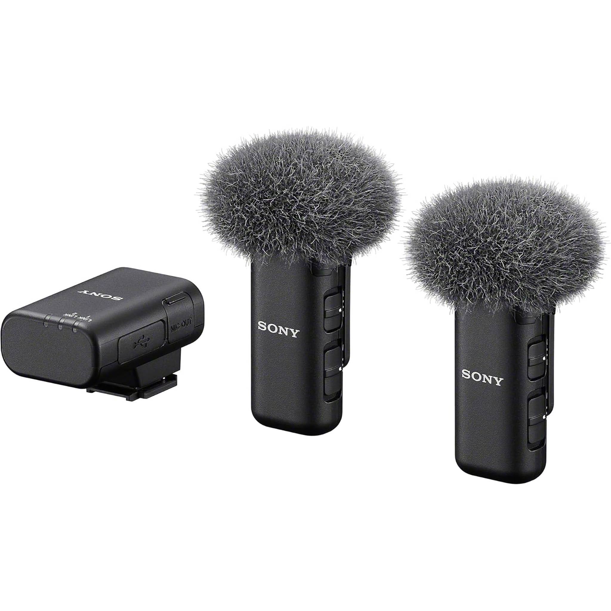 Sony Dual-Channel Wireless Microphone ECM-W3