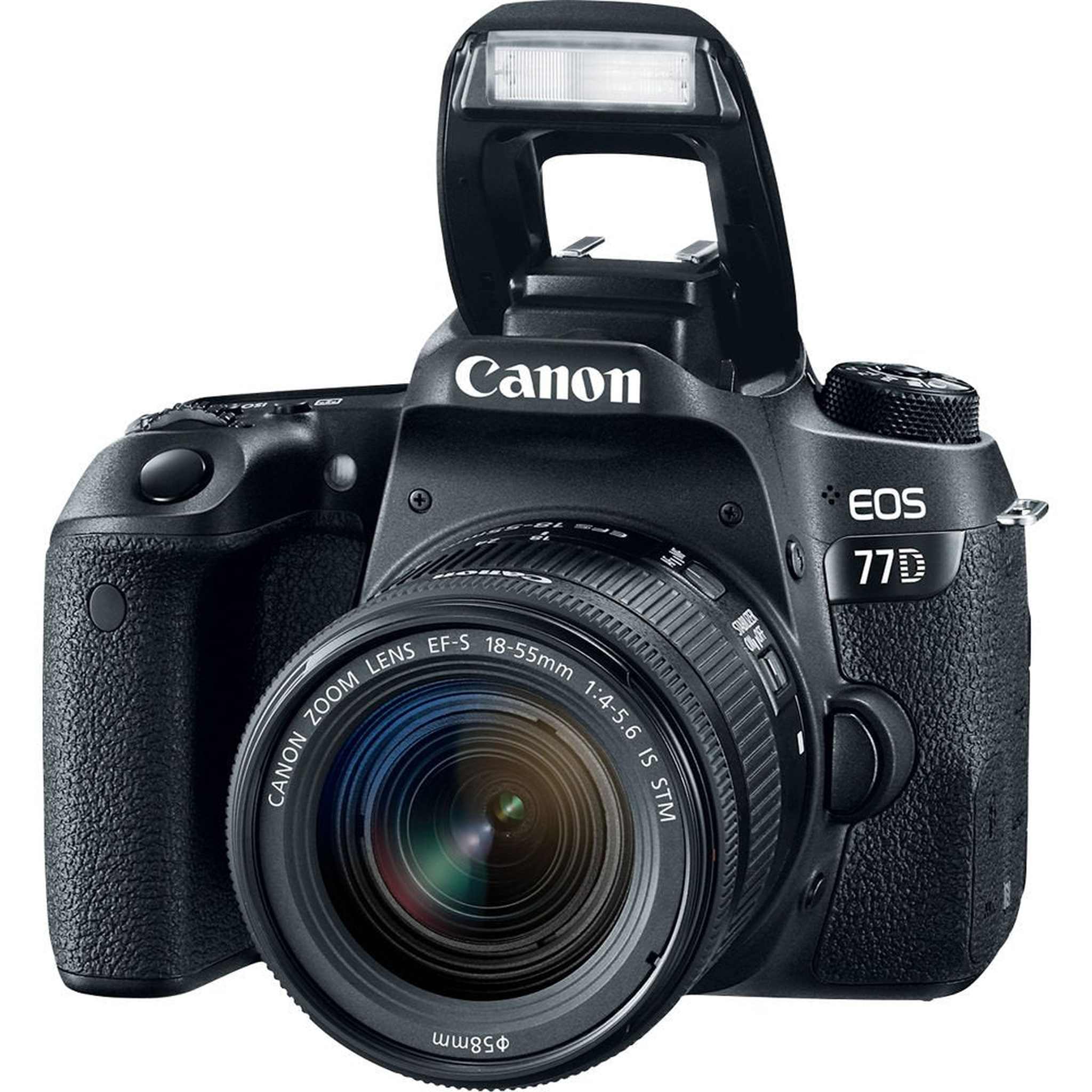 Canon EOS 77D Digital SLR Camera with 18-55mm Lens Kit International Model Canon