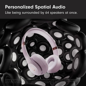Beats Solo 4 - Wireless Bluetooth On-Ear Headphones, Apple & Android Compatible, Up to 50 Hours of Battery Life - Cloud Pink - Used Beats