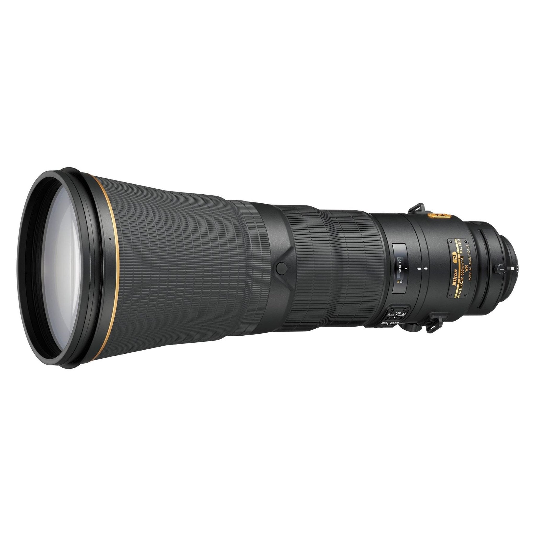 Nikon AF-S FX NIKKOR 600mm f/4E FL ED Vibration Reduction Fixed Zoom Lens with Auto Focus for Nikon DSLR Cameras - Used Nikon