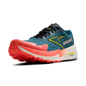 Brooks Men's Catamount 4 Speed Trail Running Shoe - Legion Blue/Celestial/Flame - 11.5 Medium