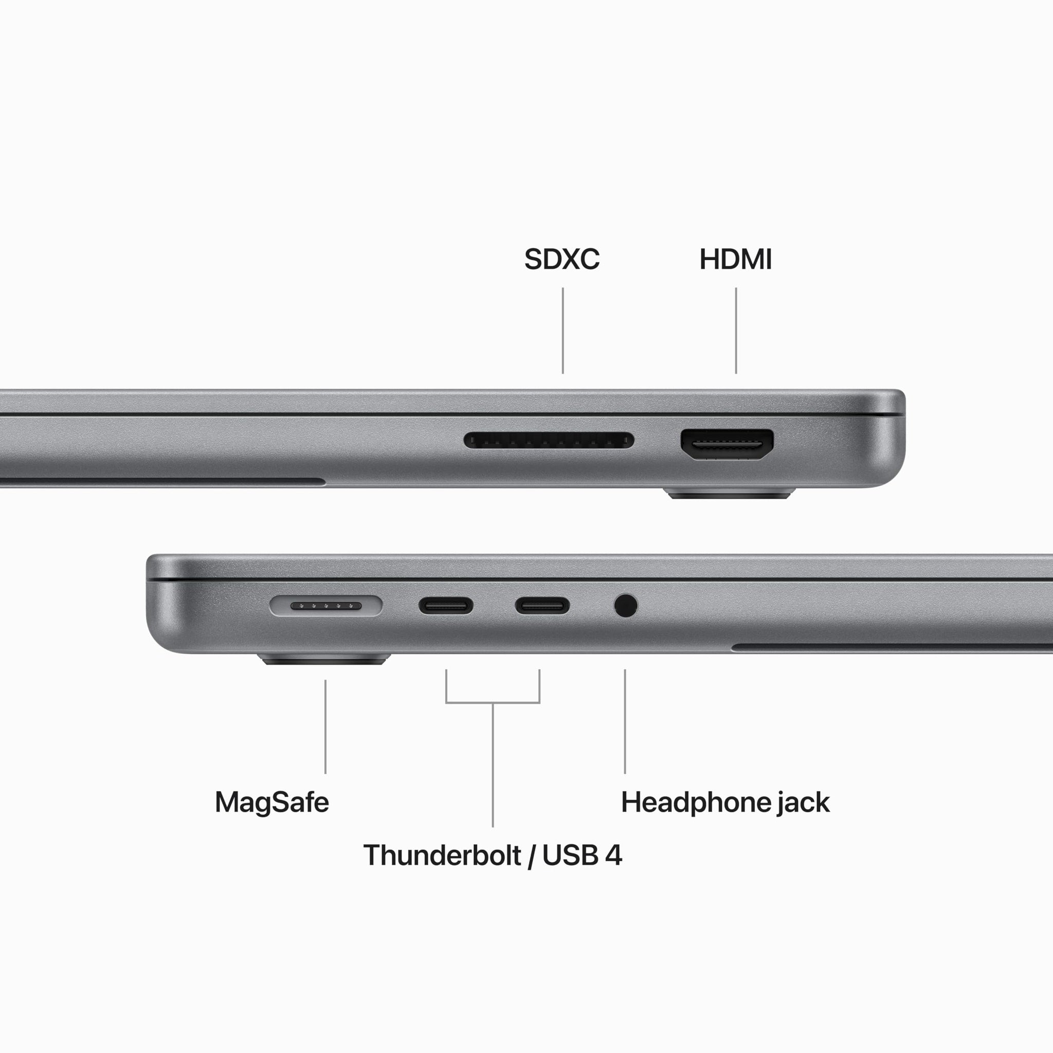 Apple 2023 MacBook Pro Laptop M3 chip with 8‑core CPU, 10‑core GPU: 14.2-inch Liquid Retina XDR Display, 8GB Unified Memory, 1TB SSD Storage. Works with iPhone/iPad; Space Gray - Reconditioned Apple