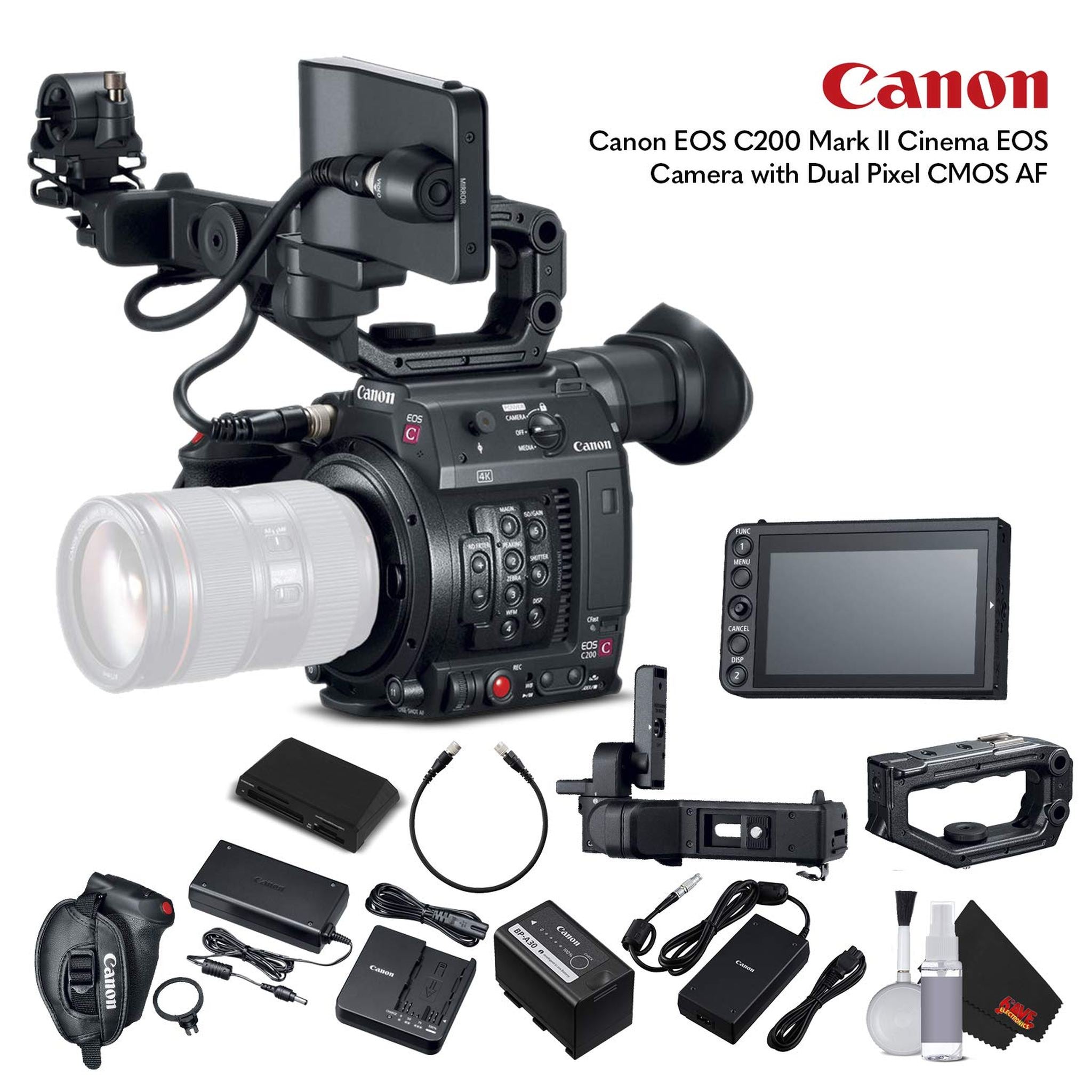Canon EOS C200 Cinema Camera 2215C002 Body Only - Used Canon