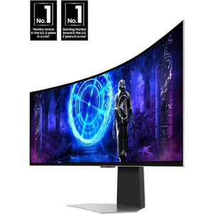 Samsung S34C654TAN 34in Curved 21:9 Fully Adj Mntr Stand Usb Hub Speaker Freesync 3yr